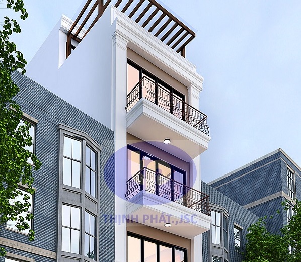 Thiết kế nhà phố 5 tầng - Hai Bà Trưng, Hà Nội