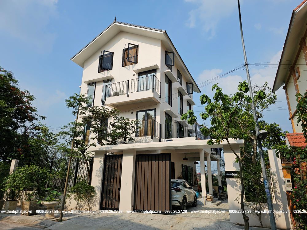 xây biệt thự trọn gói tại Mê Linh Hà Nội Chú nghĩa KDT Hà Phong 2024 3