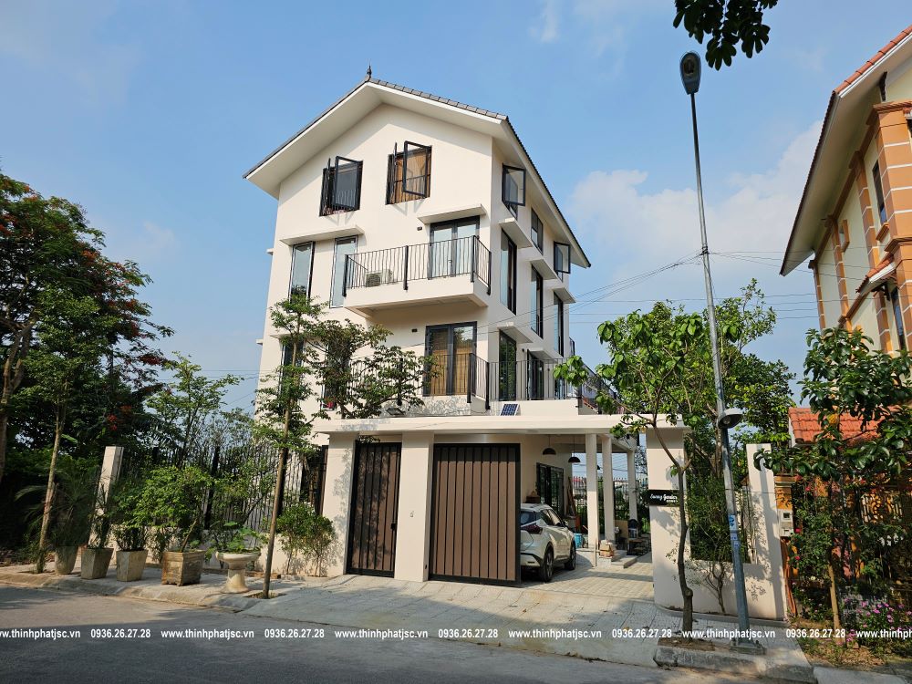 xây biệt thự trọn gói tại Mê Linh Hà Nội Chú nghĩa KDT Hà Phong 2024 4