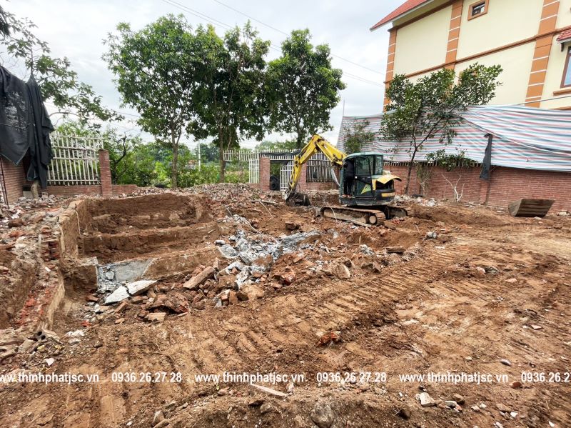 Khởi công xây dựng biệt thự tại KĐT Hà Phong, Mê Linh