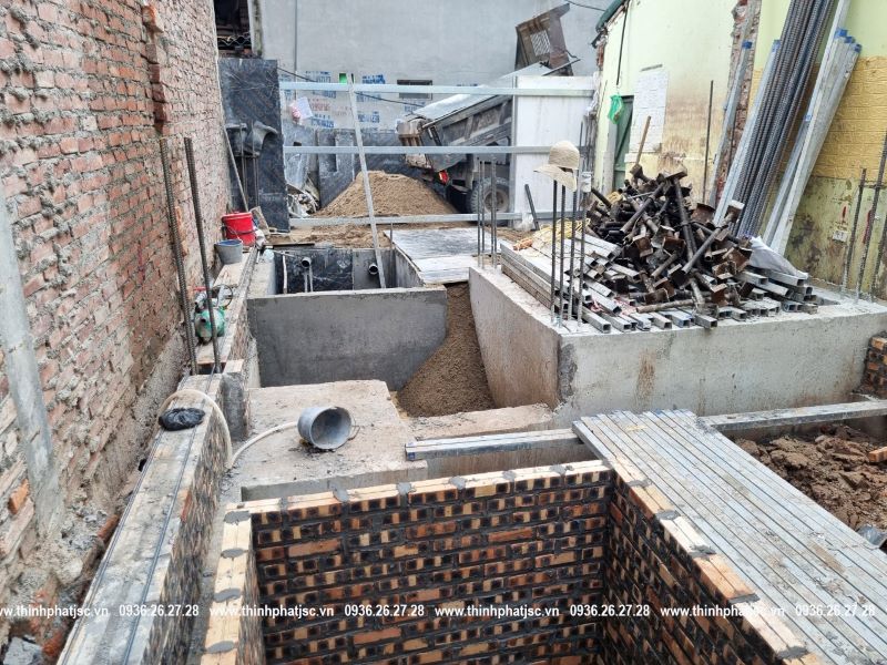 tiến độ thi công nhà phố tại Đức Giang Long Biên 21 05 2024 9