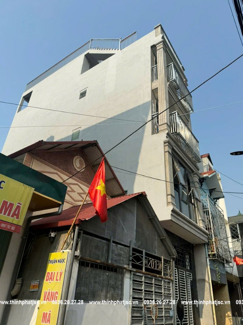 hoàn thành phần thô nhà chị Hiệp Hoài Đức 20249