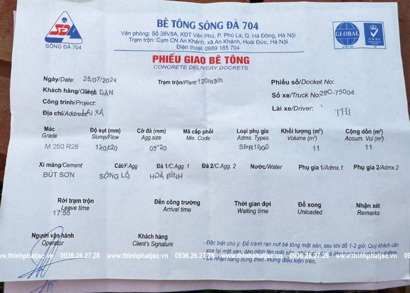 đổ bê tông móng Kim Chung Hoài Đức 26.07.2024 5