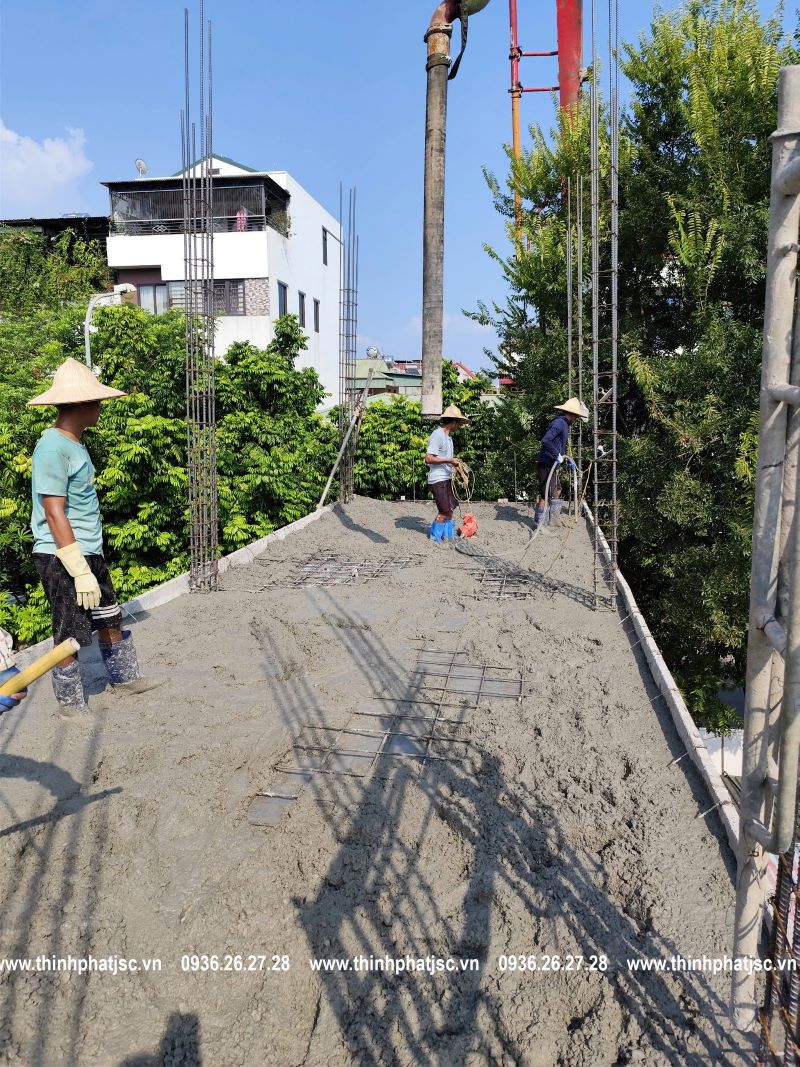 xây nhà trọn gói quận Long Biên anh Quân Giang Biên 2024 15
