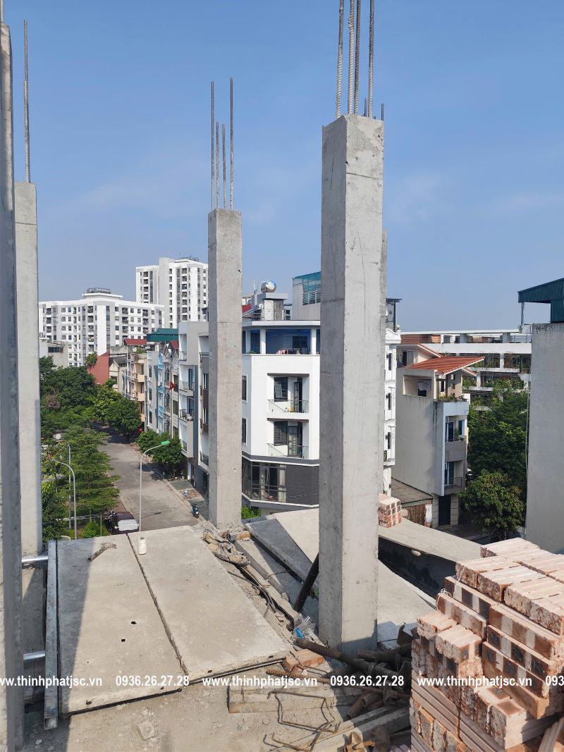 xây nhà trọn gói quận Long Biên anh Quân Giang Biên 2024 24
