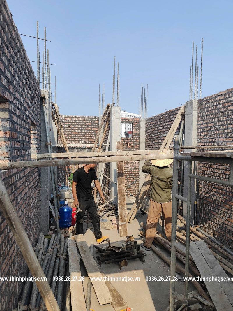 xây nhà trọn gói quận Long Biên anh Quân Giang Biên 2024 33