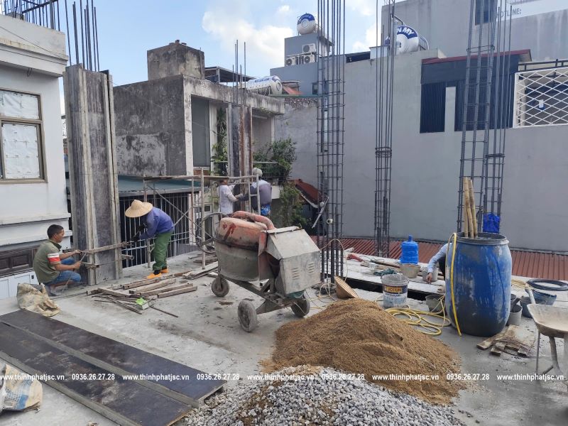 cập nhật tiến độ công trình Trường Chinh 22 10 2024 1