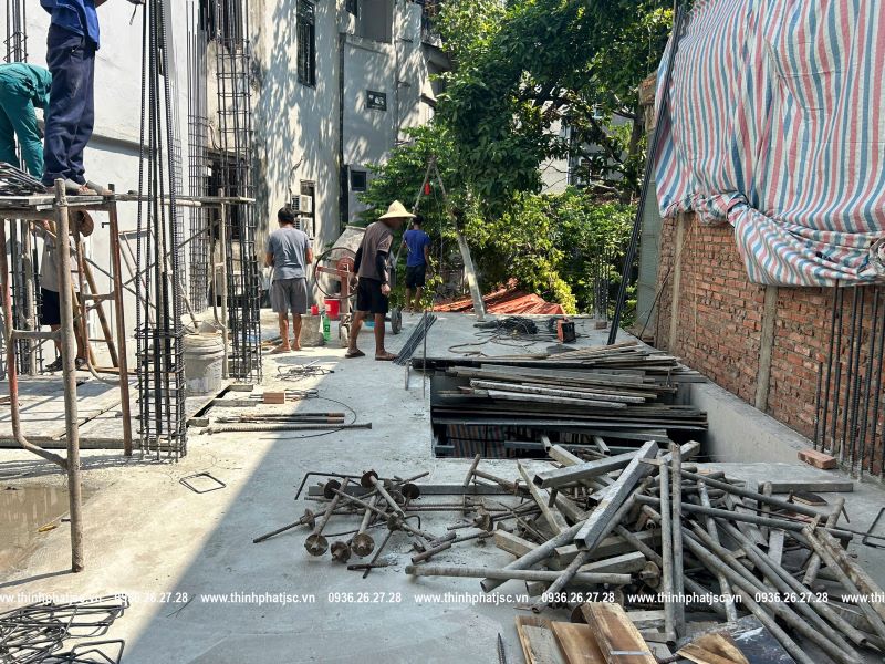 xây nhà trọn gói quận Đống Đa cô hà Thái Thịnh 14 10 2024 18