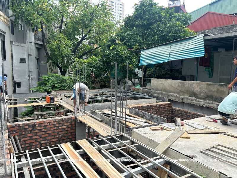 xây nhà trọn gói quận Đống Đa cô hà Thái Thịnh 14 10 2024 23