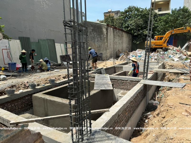 tiến độ công trình Mộ Lao 06.08 2024 22