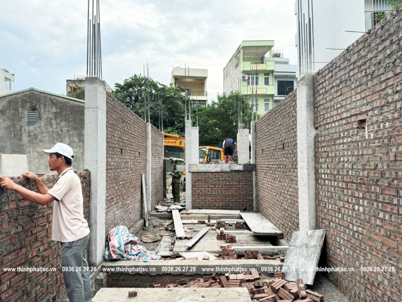 xây nhà trọn gói quận hà đông huy ngọc tầng 1 9