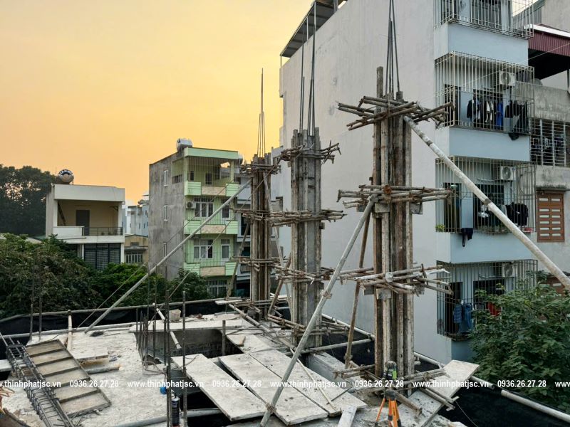 xây nhà trọn gói quận hà đông tiến độ công trình mộ lao 26 09 2024 5
