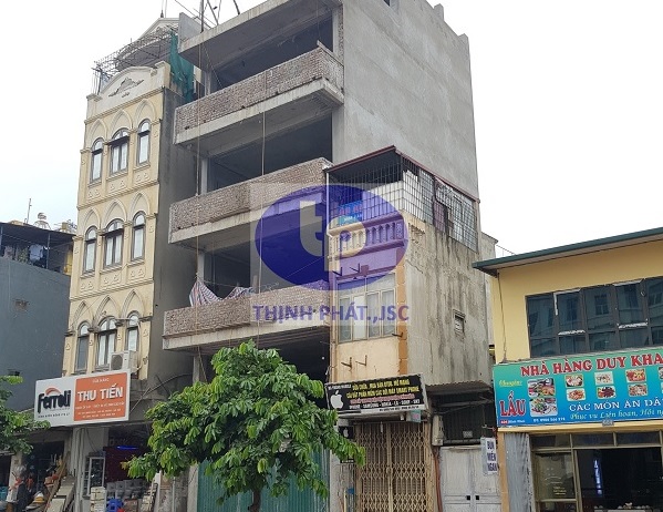 Hình ảnh công trình nhà phố 5.5 tầng - Minh Khai