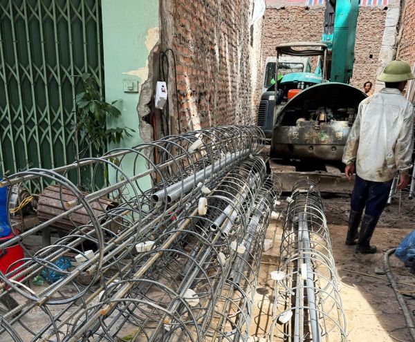 Tiến độ thi công cọc khoan nhồi tại công trình Trần Quang Diệu 17/07/2026